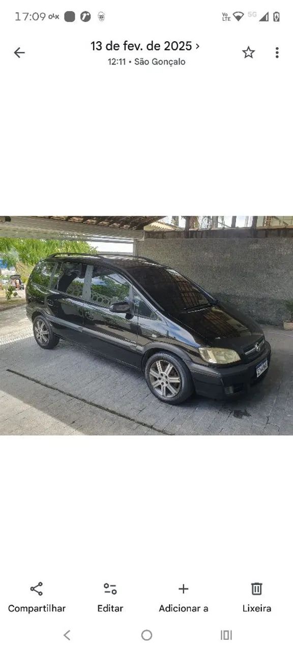 Chevrolet Zafira Zafira Eleg.2.0 MPFI FlexPower 8V 5p Aut 2011