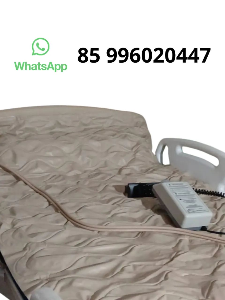 Cama Hospitalar Elétrica c/ Controle Remoto - Usada em Ótimo Estado de Conservação - Foto 5