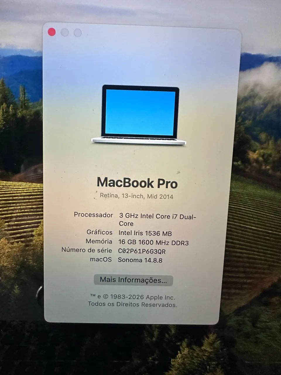 MacBook Pro i7 2014 - Foto 3