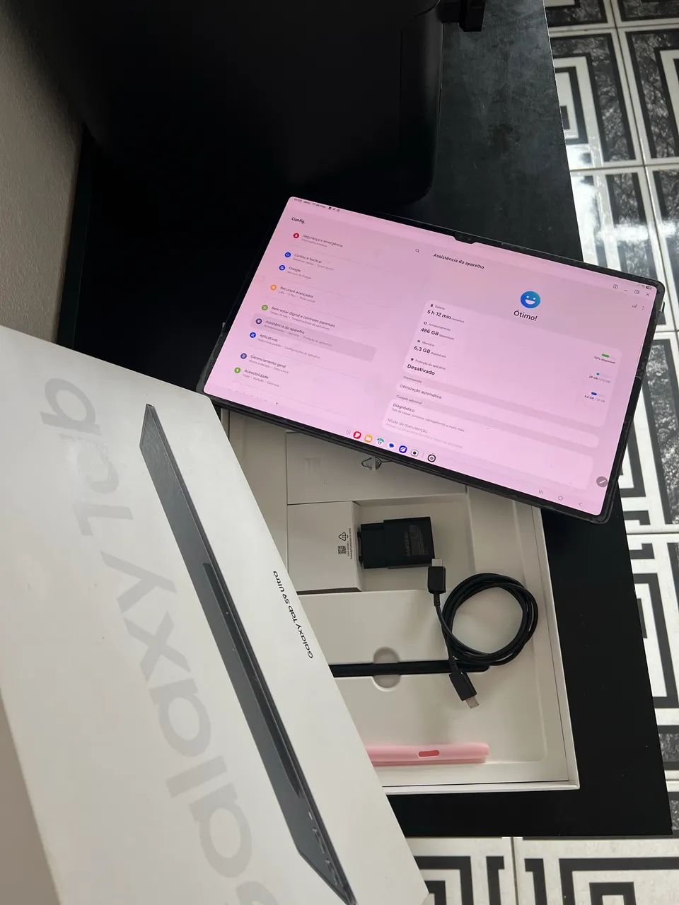 Tab S9 ultra 12GB RAM/ 512GB memória  - Foto 2