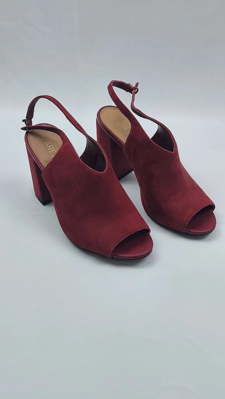SANDÁLIA open boot vermelho queimado/Arezzo - Foto 2
