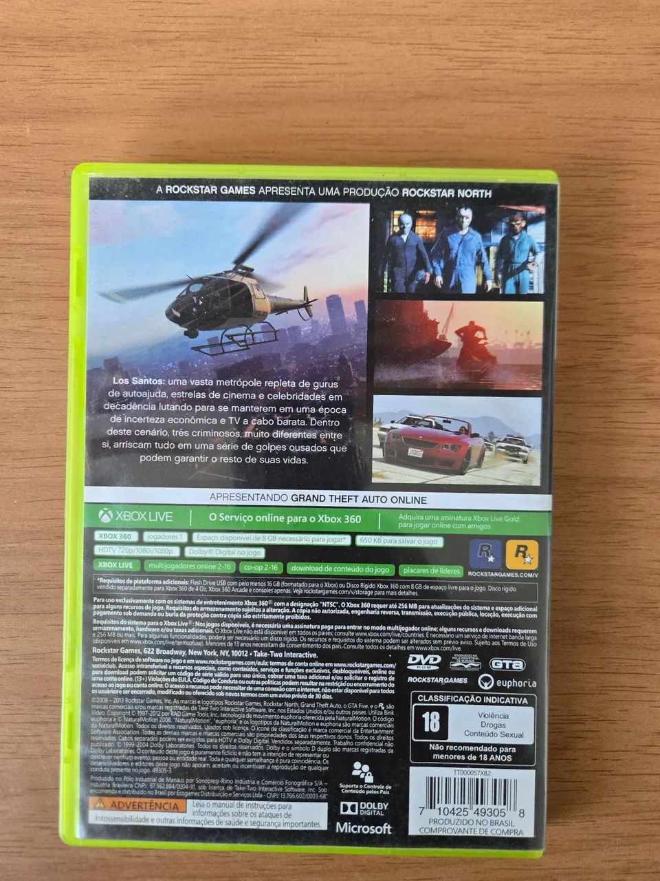 GTA V Xbox 360 - Completo com Mapa - Foto 2