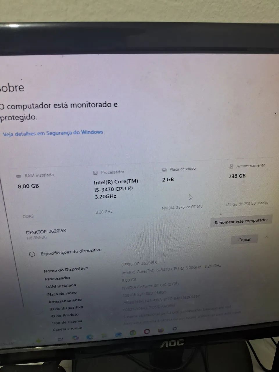 Pc gamer i5 3470 - Foto 2