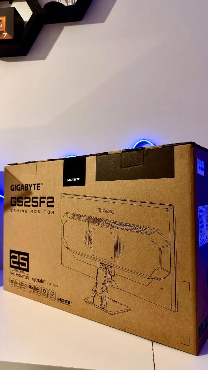 Monitor Gamer 25", 200Hz Gigabyte  - Foto 2