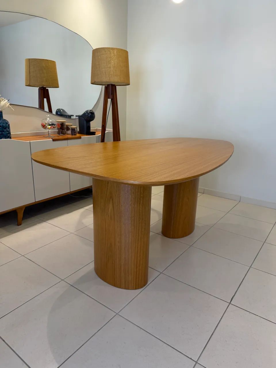 Mesa orgânica 6 lugares  - Foto 2
