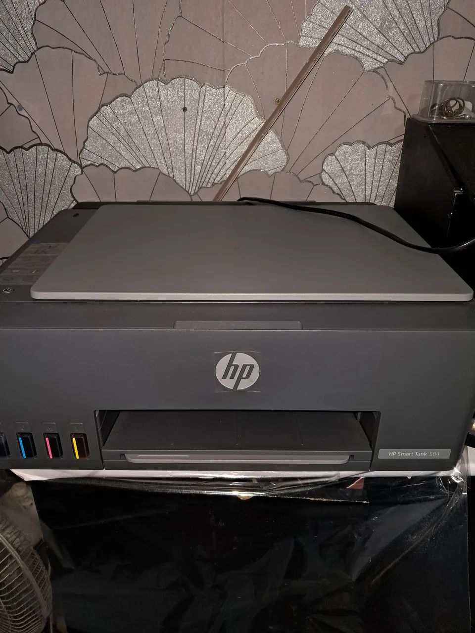 Impressora Multifuncional HP Smart Tank 584 - Preta - Foto 5