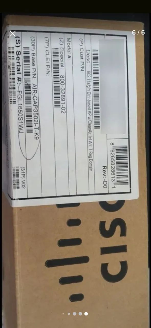 acess point cisco AIR-CAP-3502L-T-K9 - Foto 2