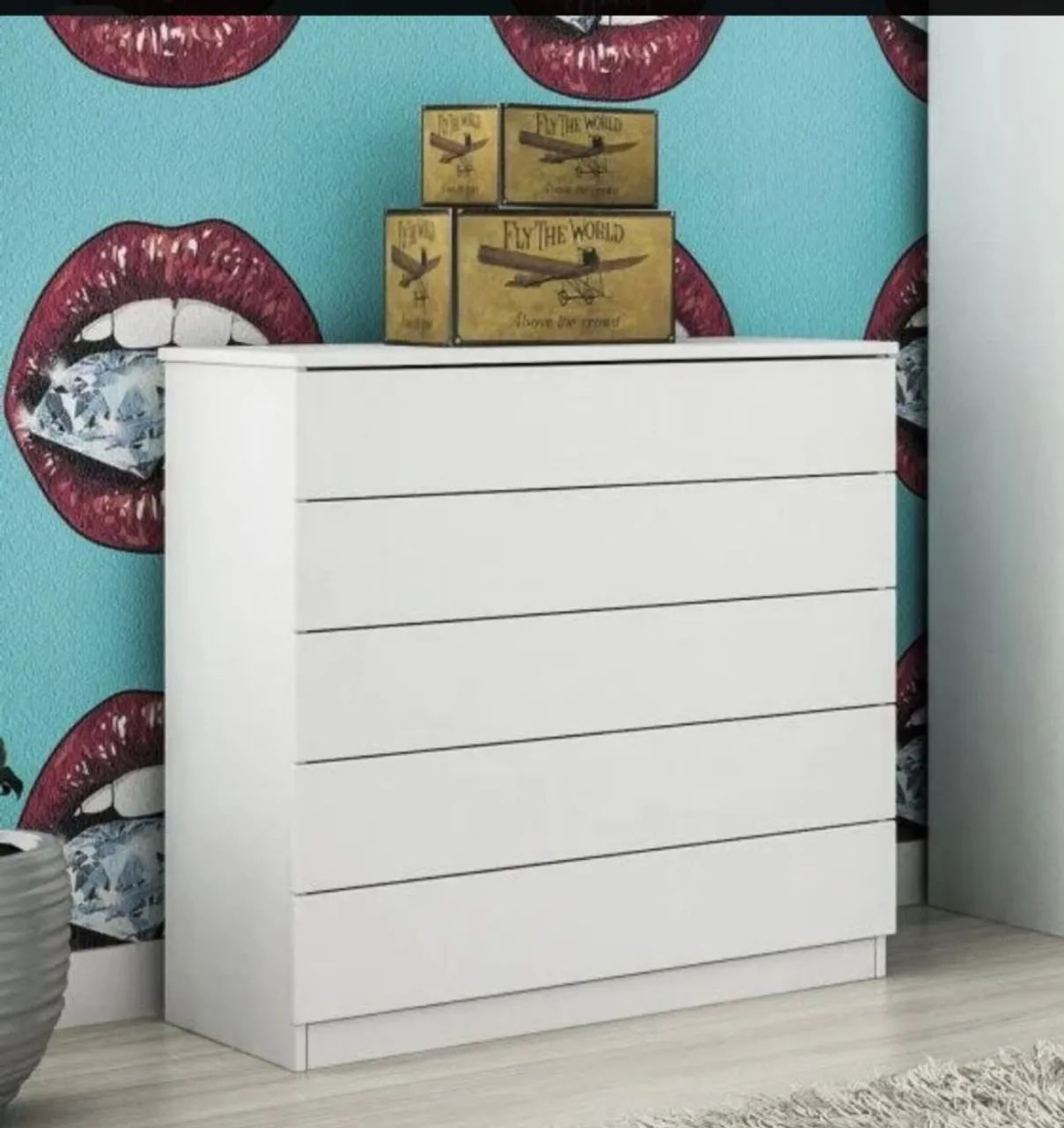 Cômoda 5 Gavetas