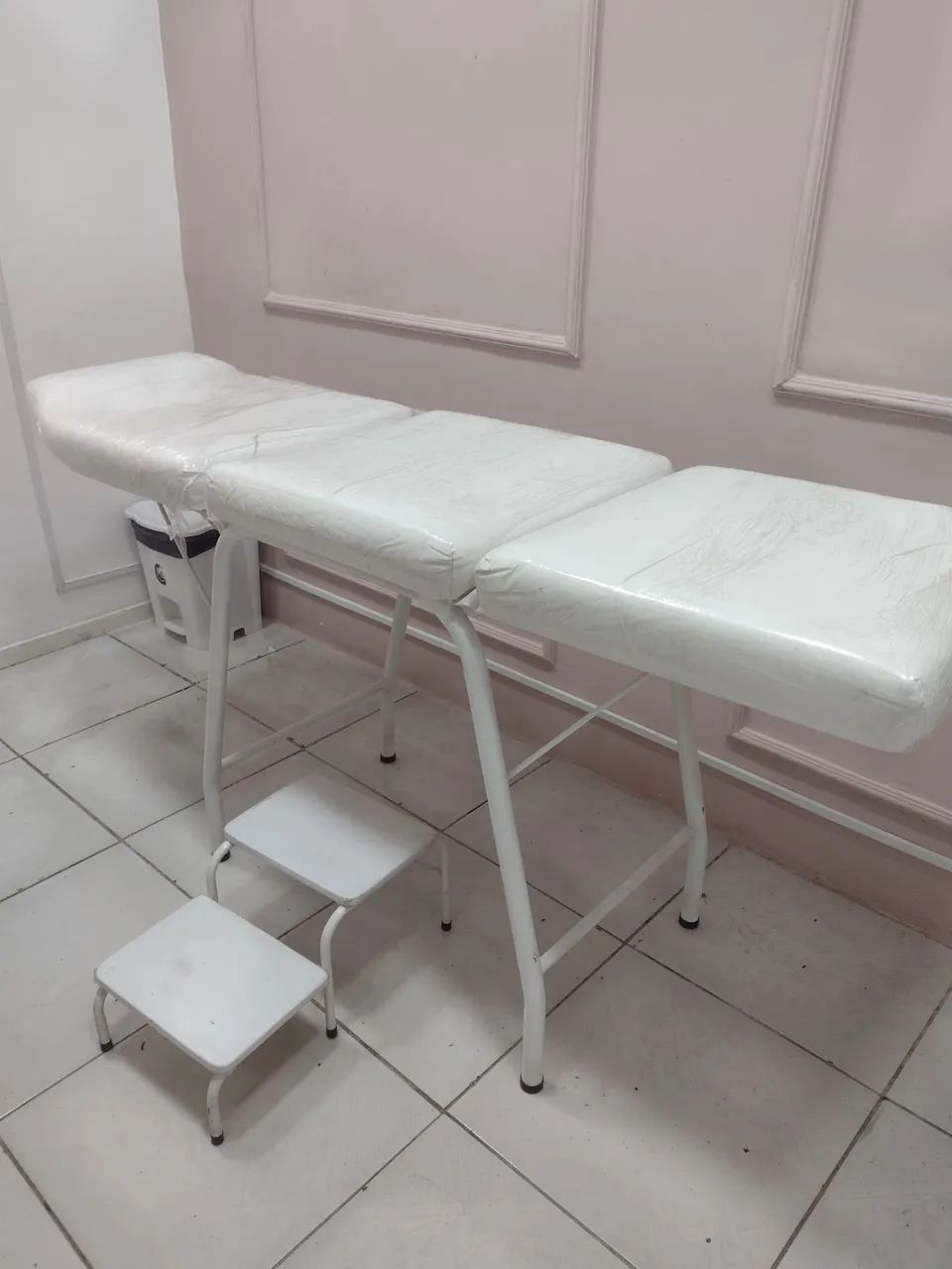 Maca 3 posições, bem acolchoada + escadinha