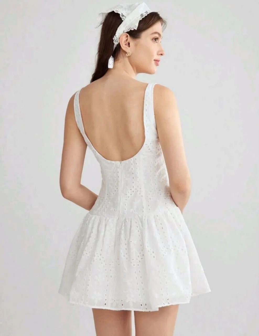 Vestido Mini delicado e Romântico - Tam P  - Foto 2