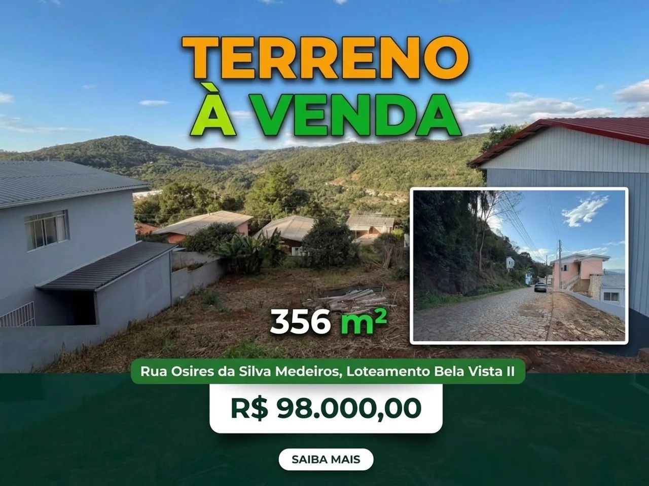 Vende -se terreno  Joaçaba 