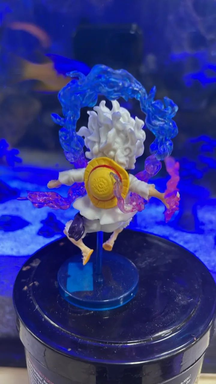  One Piece Action Figure  Mini Luffy Gear 5 - Foto 2