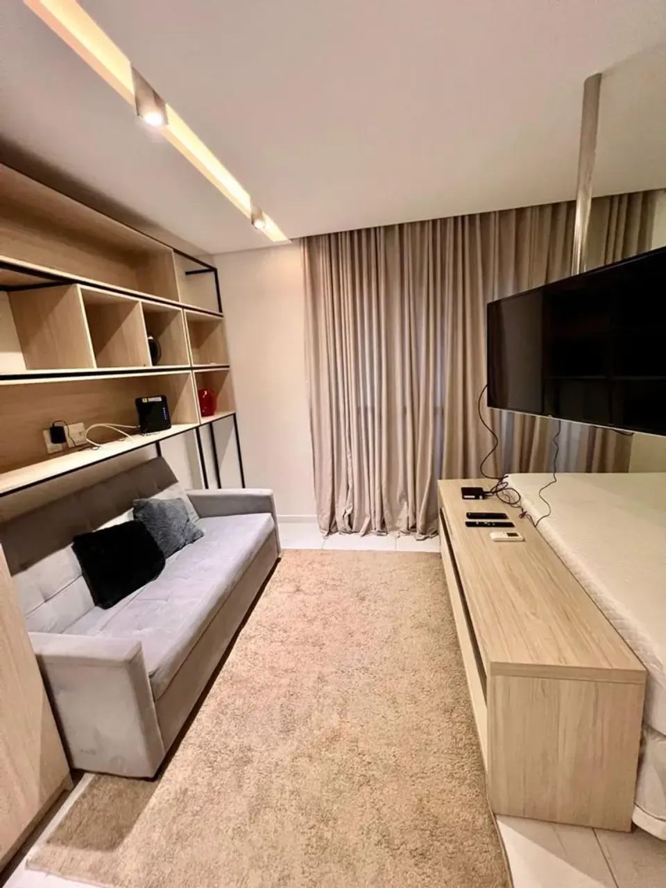 PS ALUGO STUDIO PREMIUM COM VARANDA NO EDF TIME em Ponta Verde - Maceió - AL - Foto 5
