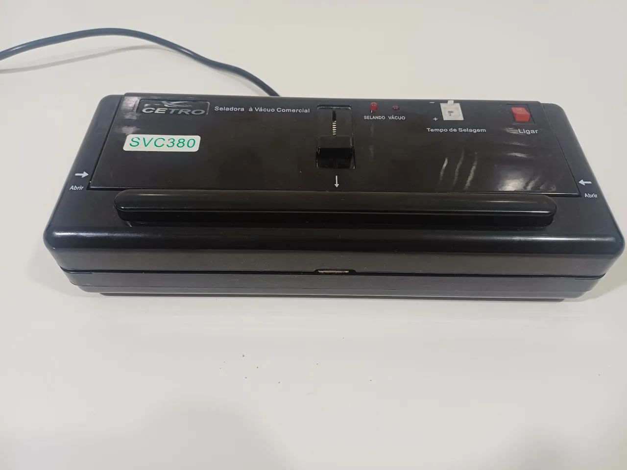 Seladora a vácuo comercial cetro svc380/dz380