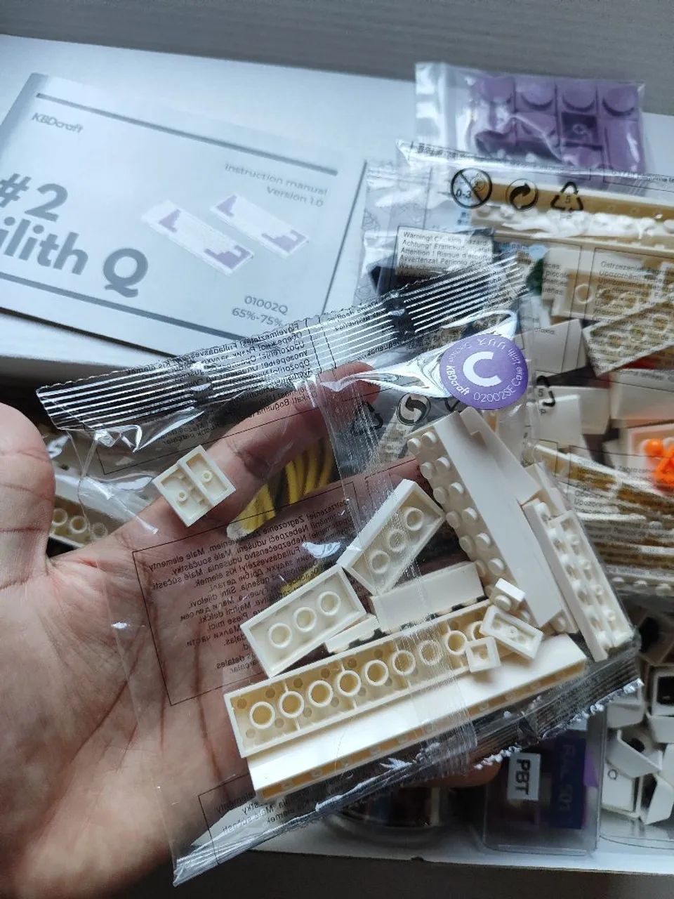 Teclado Lego KBDcraft Lilith - Foto 4