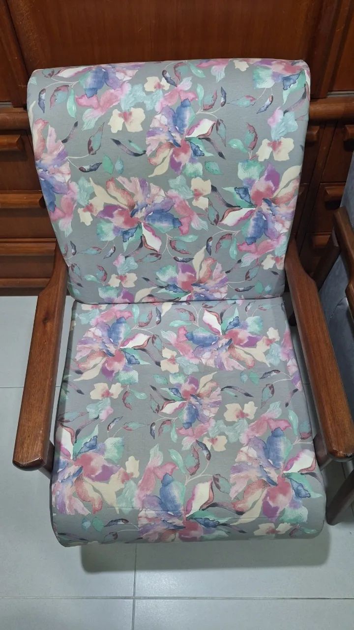Par de cadeiras estofadas - Foto 2