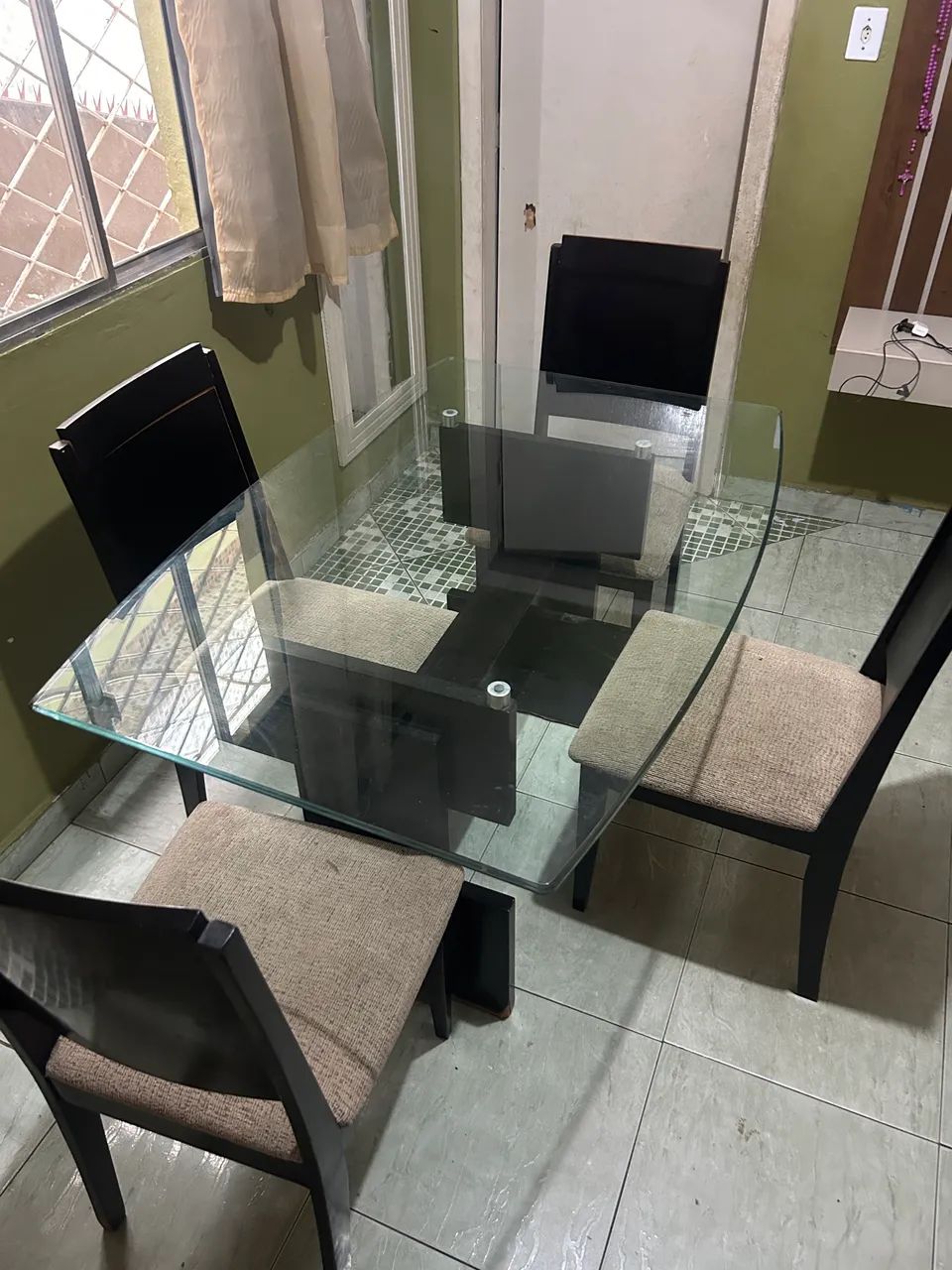Vendo mesa de vidro  - Foto 3
