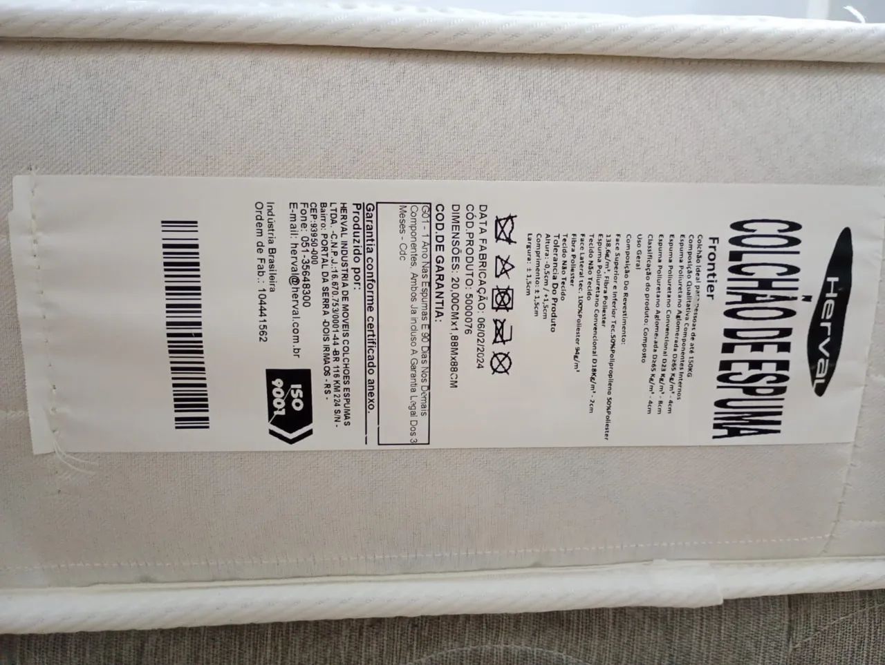 CAMA BOX SOLTEIRO ORTOPÉDICO  - Foto 2