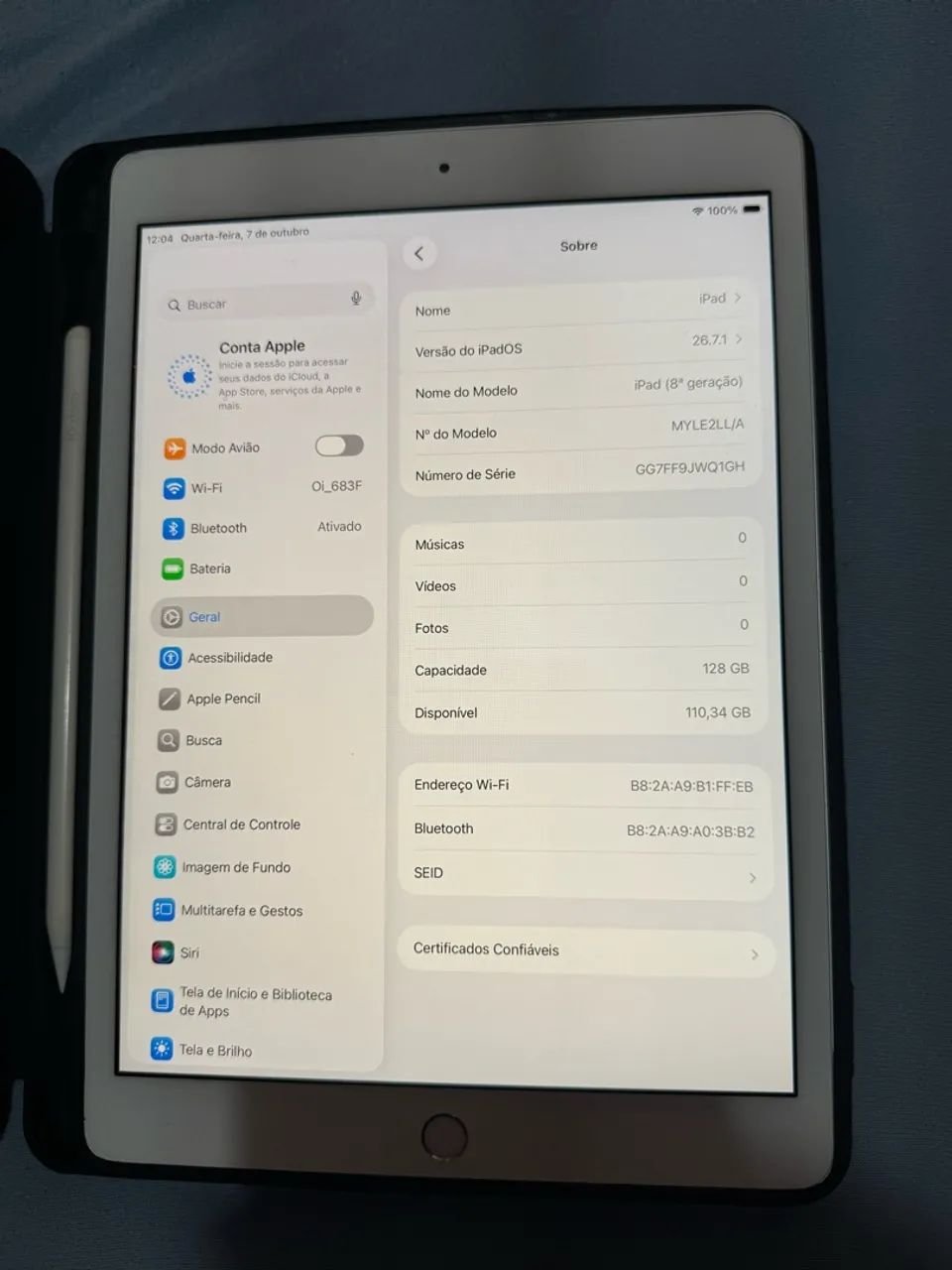 iPad 8 geração 128 GB - Foto 2
