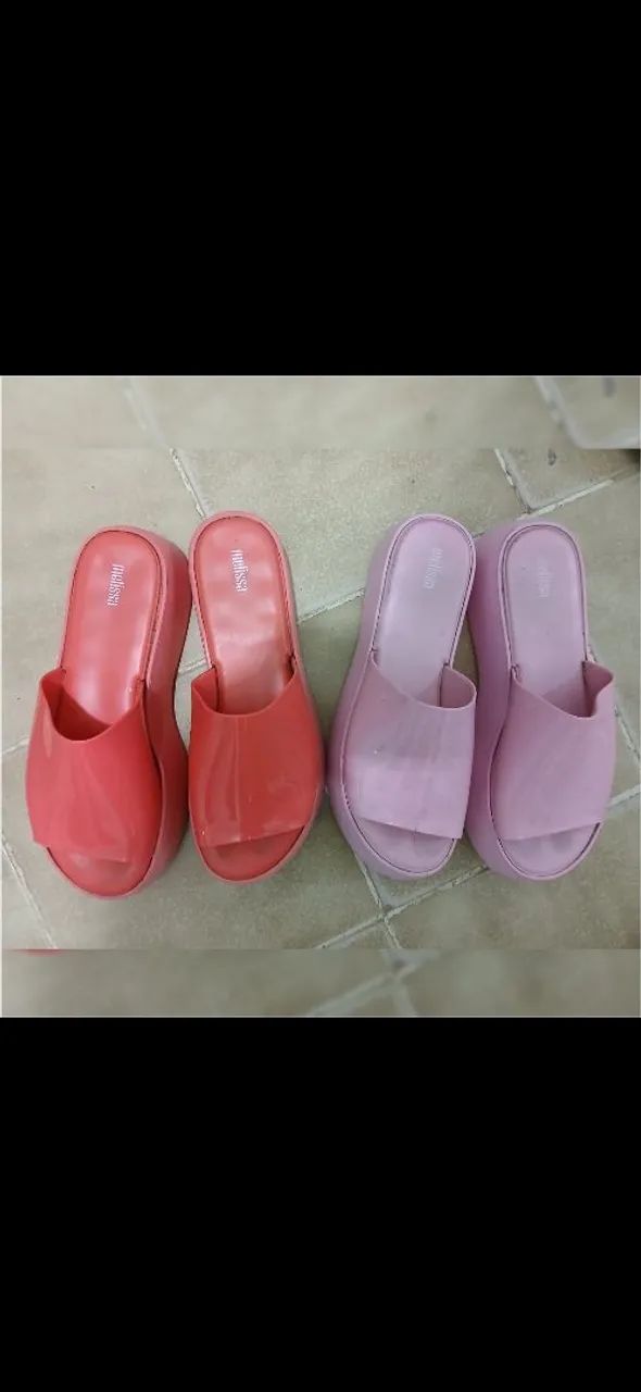 Melissa beckey rosa e vermelho 