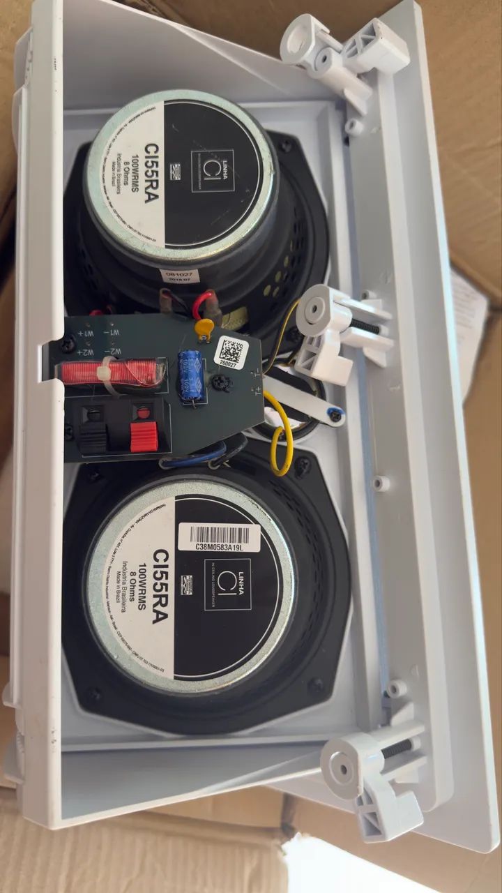 CAIXA DE SOM ARANDELA JBL CI55RA 100RMS NOVA - Foto 3
