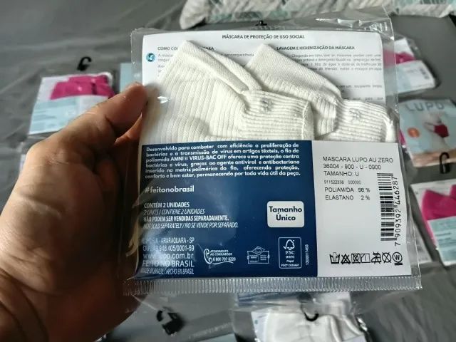 MÁSCARAS LUPO ZERO COSTURA - Foto 4