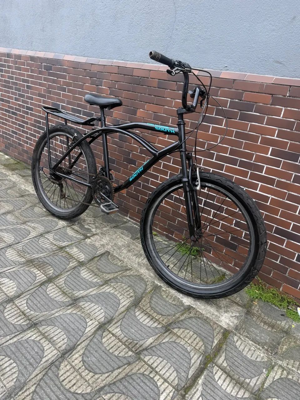 Bicicleta caiçara aro 26 de marcha revisada com nota - Foto 3