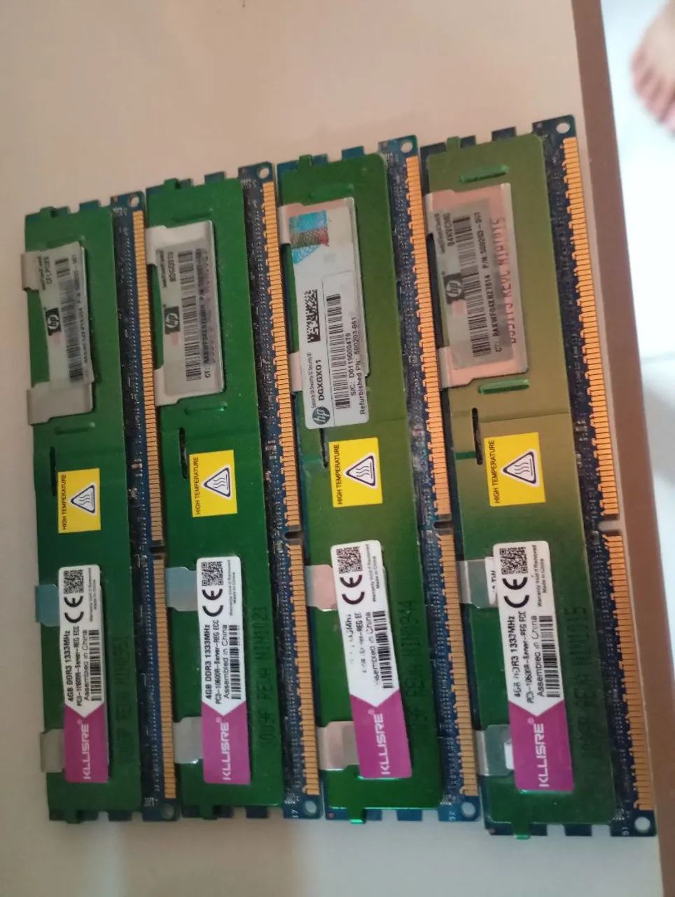 Memória ram ddr3 4gb