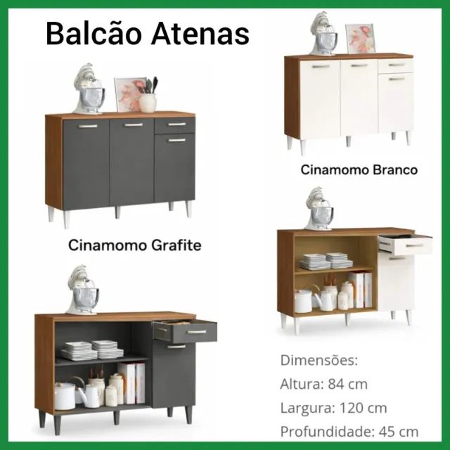 Balcão de cozinha 1.20 