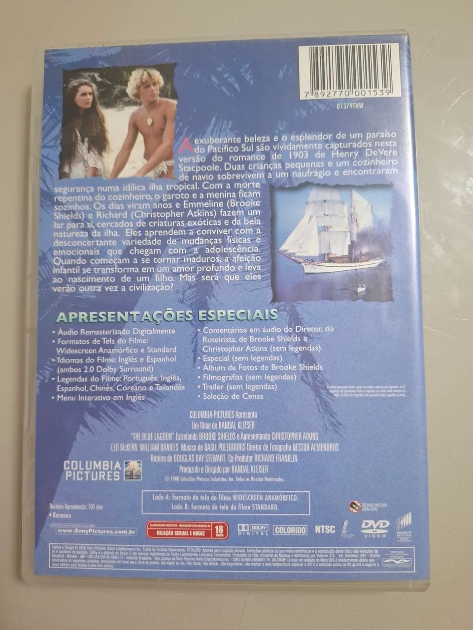 Dvd original A lagoa azul  - Foto 2