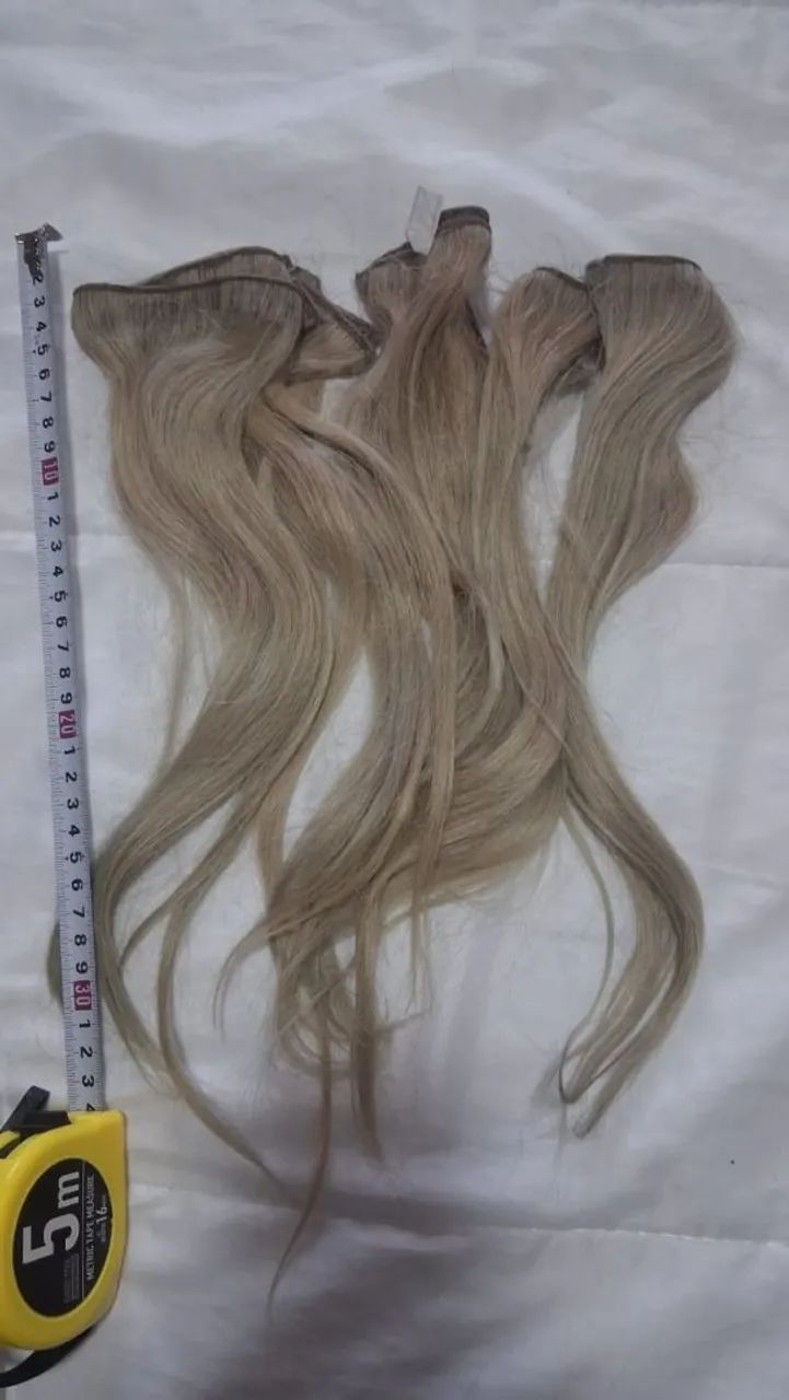 Aplique de cabelo humano - Foto 2