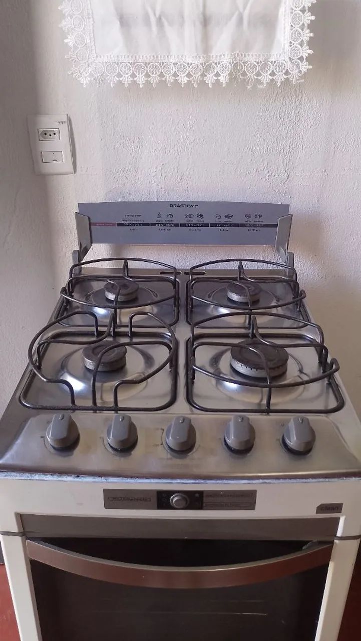 FOGAO 4 BOCAS AUTOMÁTICO 