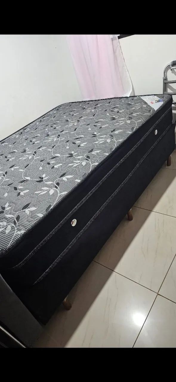 Colchão de casal com box