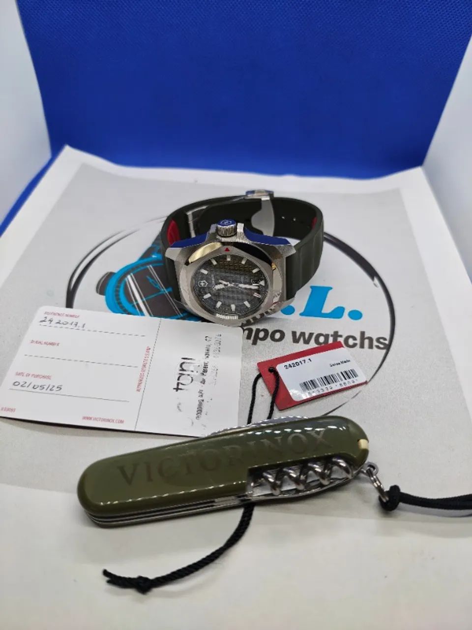 RELOGIO VICTORINOX INOX AUTOMATICO FULL SET  - Foto 2
