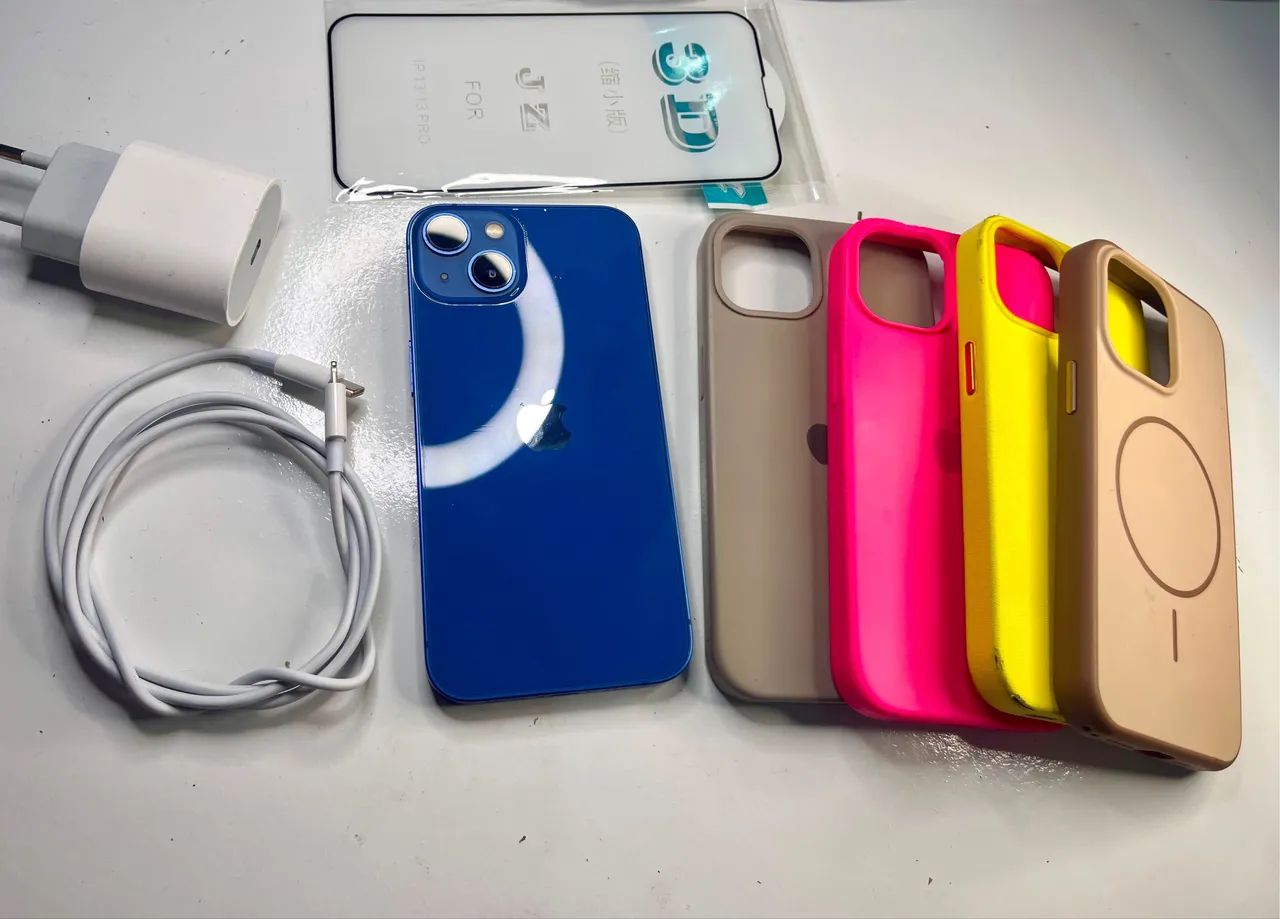 iPhone 13 256GB ZERO + ACESSÓRIOS 