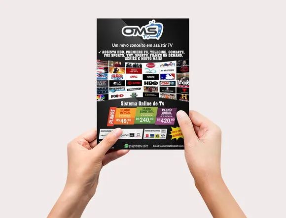 Folders, Cartaz e panfletos - Foto 4