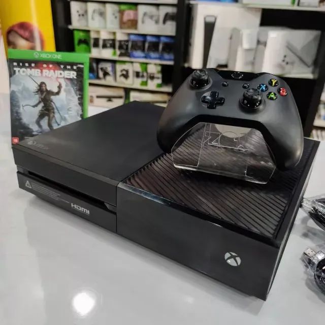 Microsoft XBOX ONE 500GB + Jogo + Garantia - Foto 2