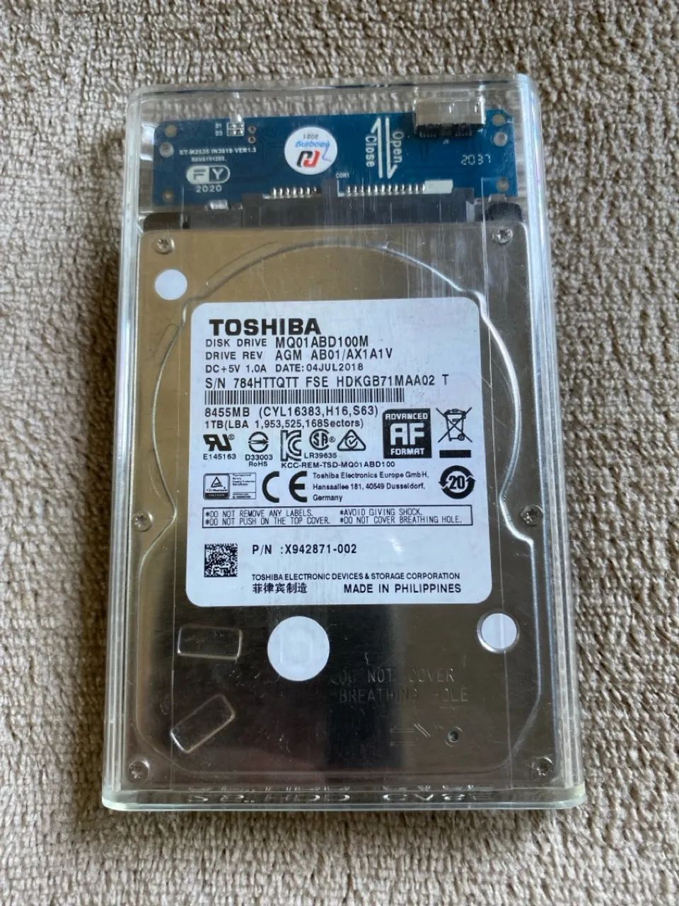 HD 1TB Toshiba - Foto 3