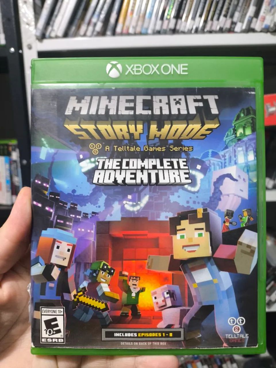 Minecraft Story Mode The Complete Adventure Xbox One - Jogos de