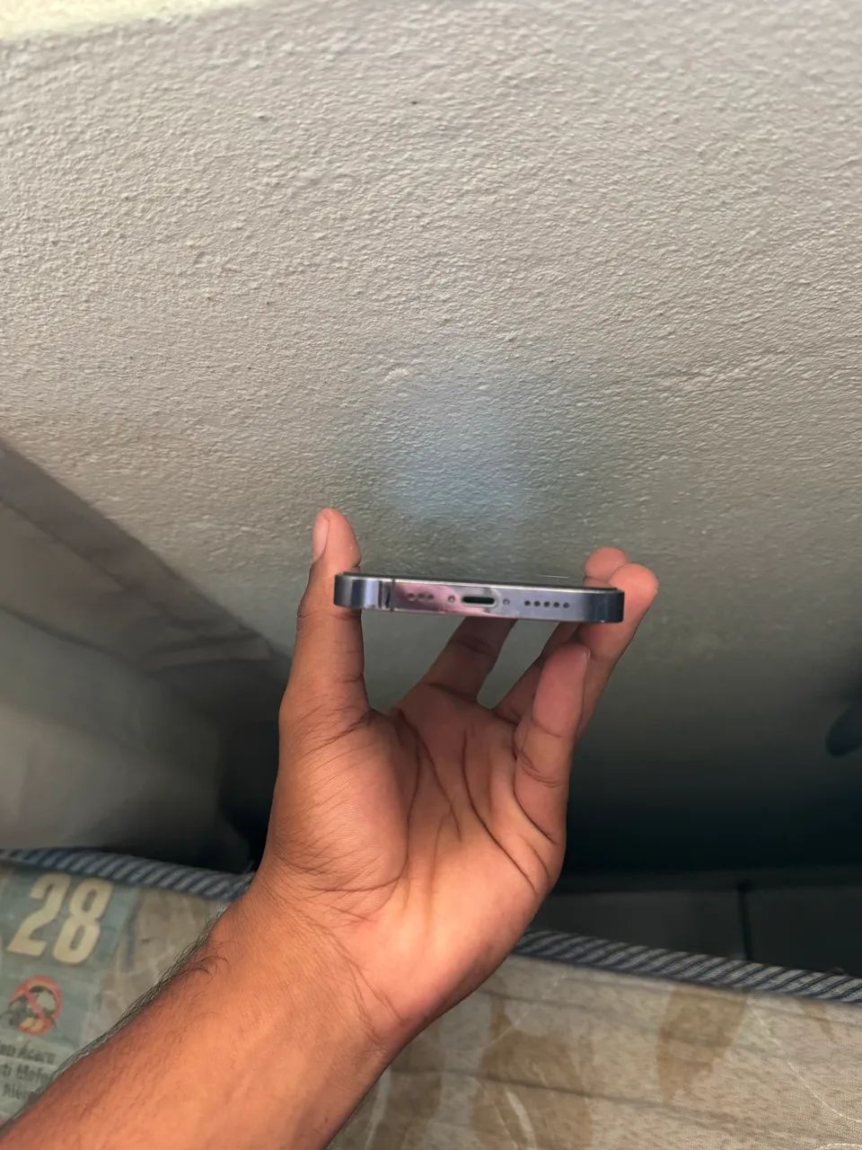 iPhone 14 Pro 128GB Azul - Bateria 96% - Impecável - - Foto 2