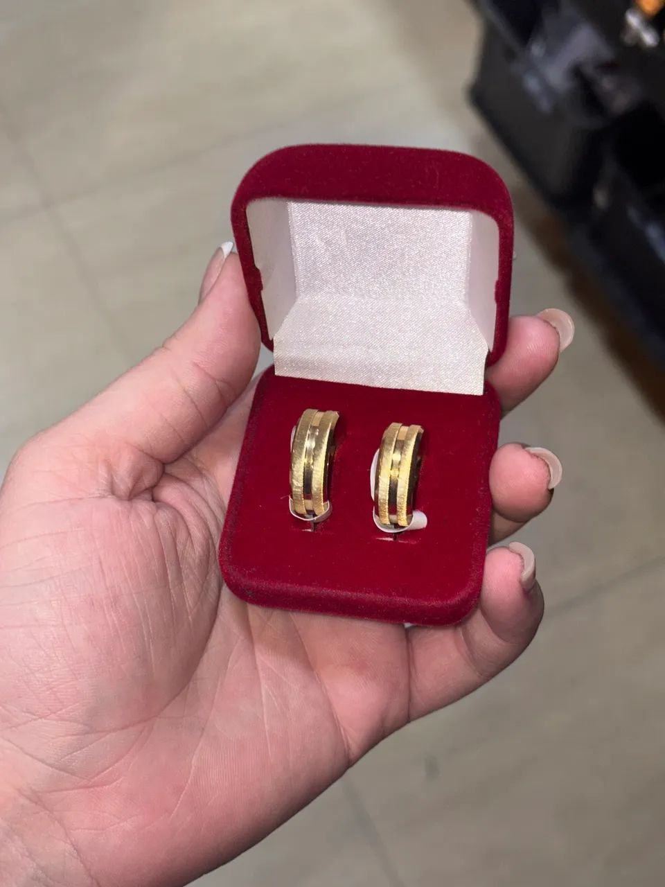 Aliança banhada a ouro  - Foto 3