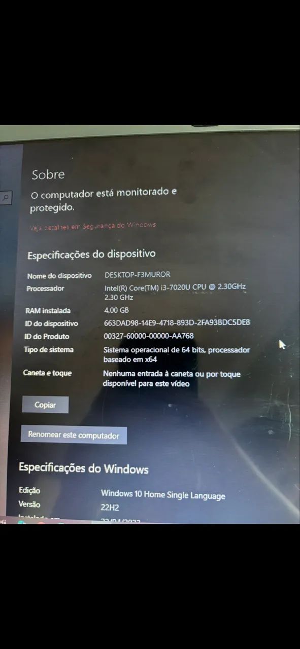 NOTEBOOK SAMSUNG i3-7020U 2.30 GHz - Foto 5