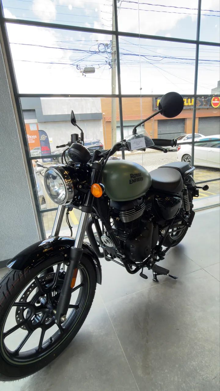 METEOR 350 FIREBALL GREEN  - Foto 4