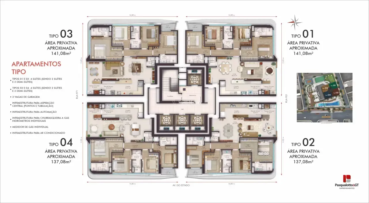PLANTA 139m²