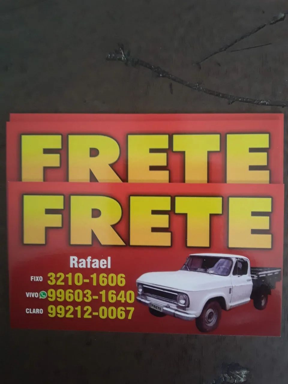Fretes e mudanças 