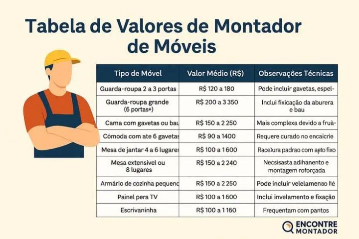 montagem de moveis