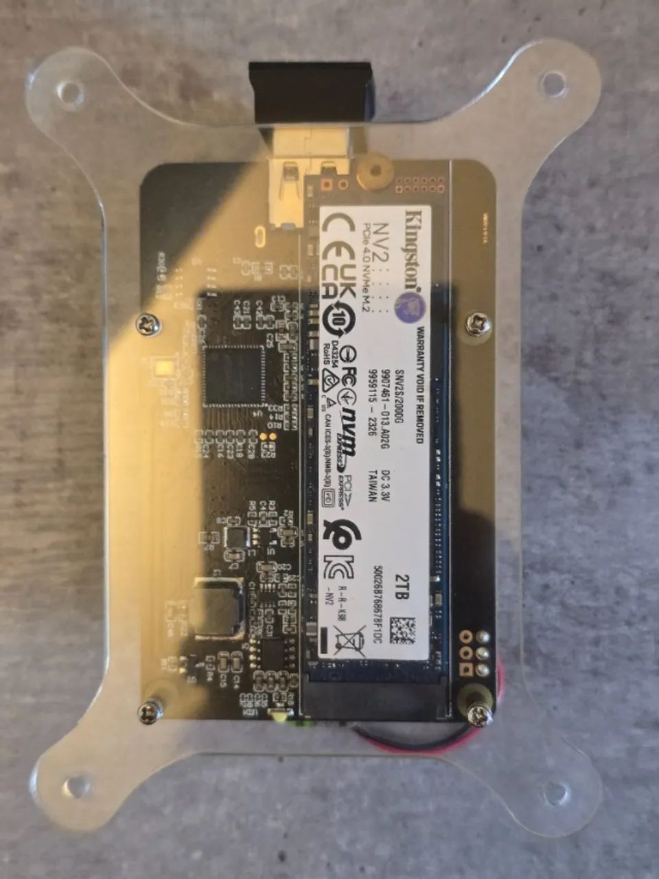 Raspberry Pi 4 Model B 8gb + Hat + Nvme - Foto 2