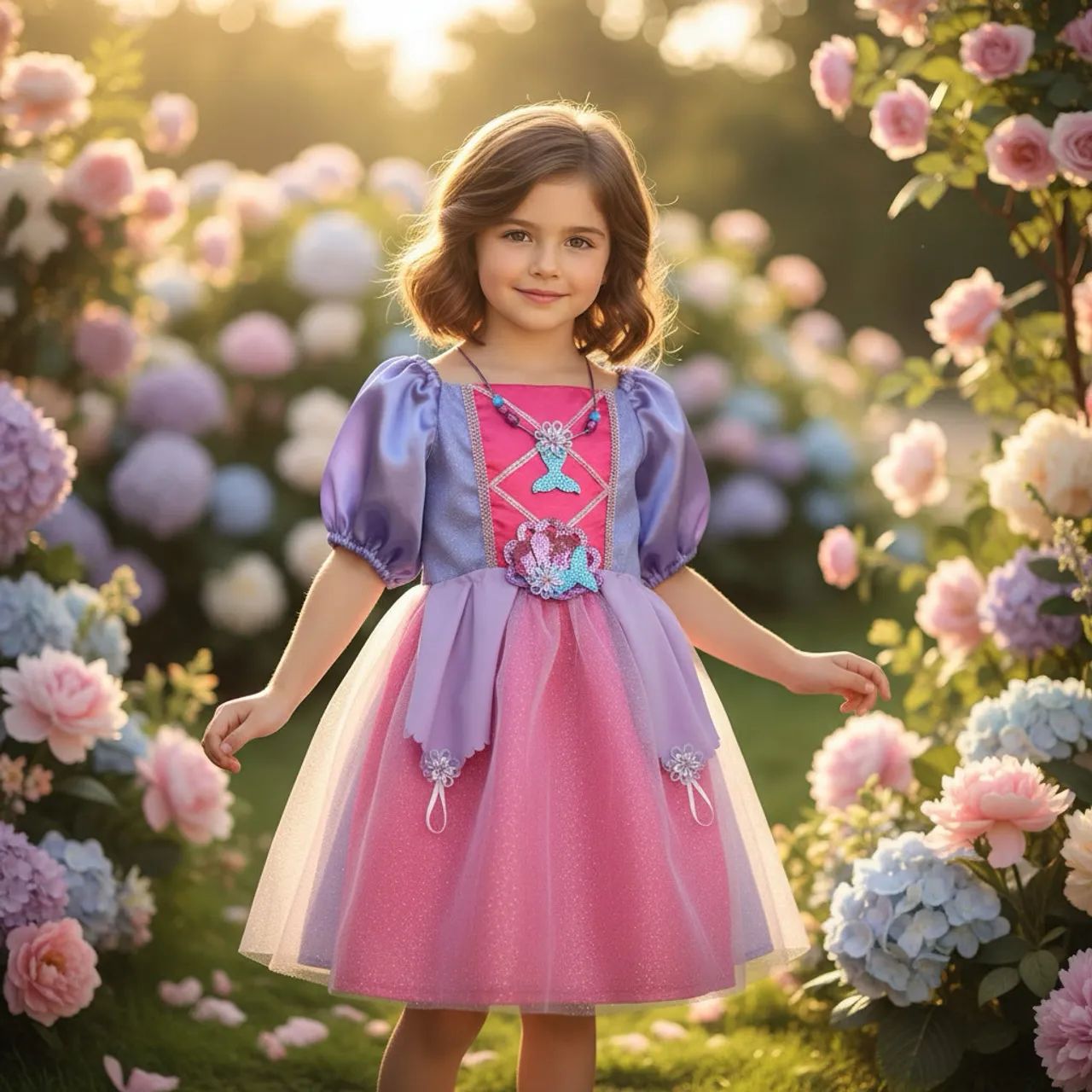 Fantasia infantil menina princesa  - Foto 2