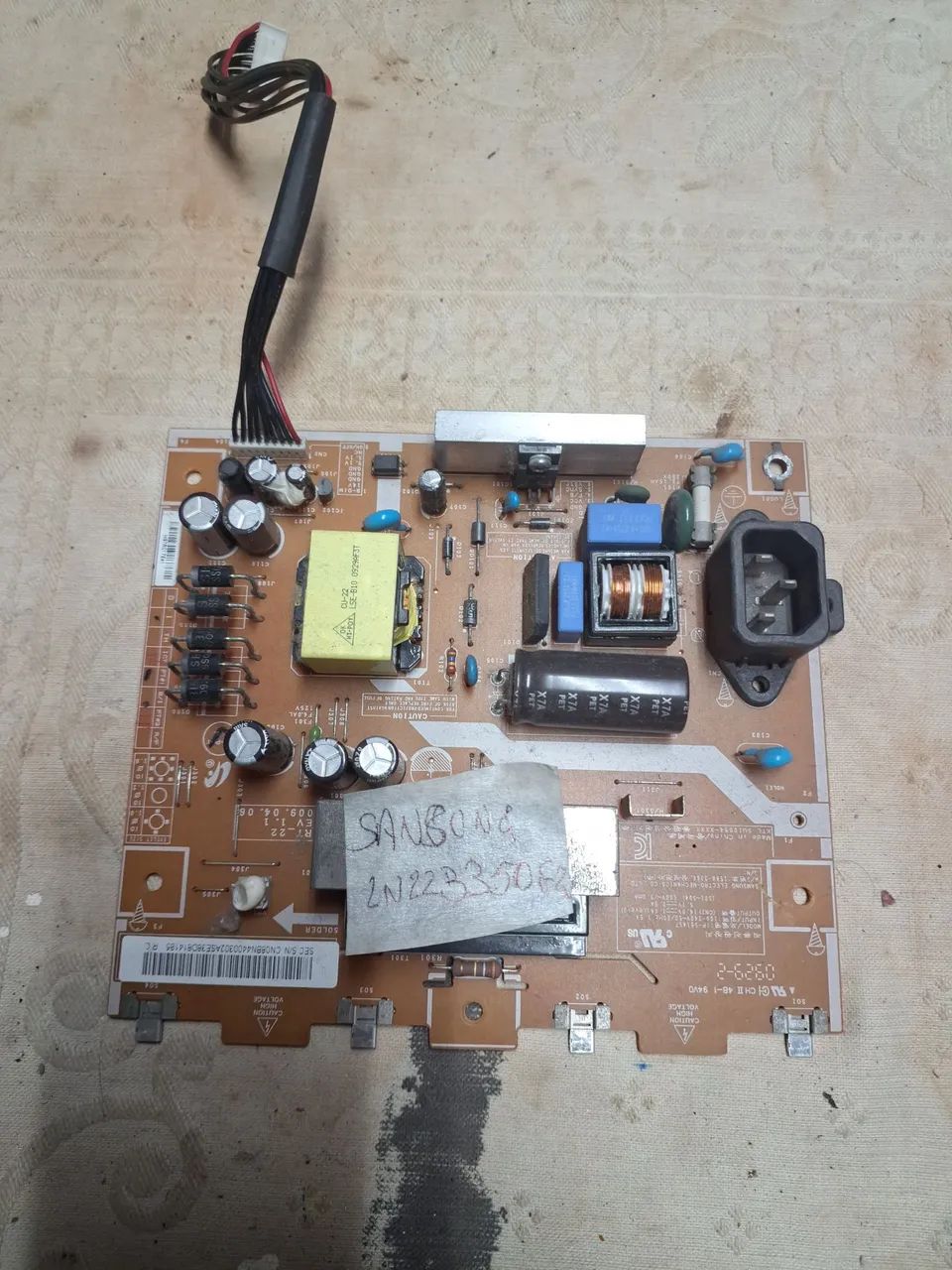 placa fonte samsung ln22b350f2