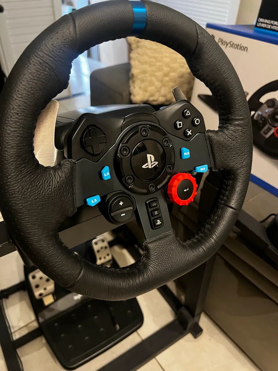 Volante G29 completo com cambio e suporte. - Foto 2